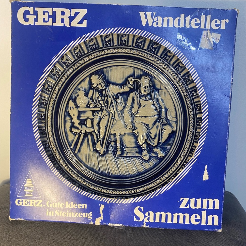 Gerz wandteller decorative plate